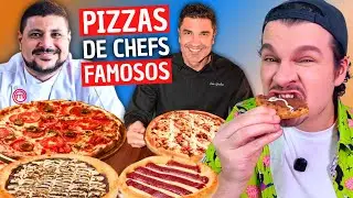 PIZZAS DE CHEF'S RENOMADOS / CHEF EDU GUEDES E CHEF RAUL LEMOS MASTERCHEF - Vale a pena?