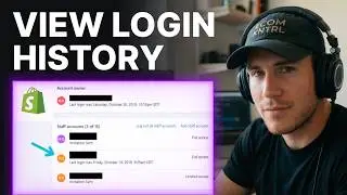 How To View Account Login History In Shopify (2026) | Security Settings