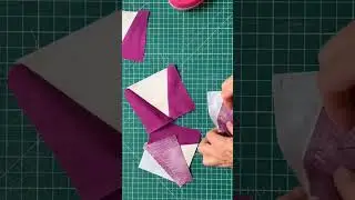 Как собрать блок «Остроконечная звезда» #diy #лоскутноешитье