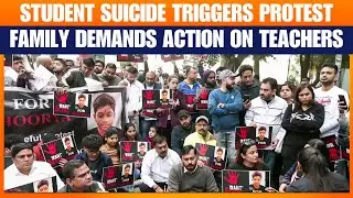 Family Protests After Class 10 Student Dies By Suicide At Delhi&rsquo;s St Columba&rsquo;s School | News9