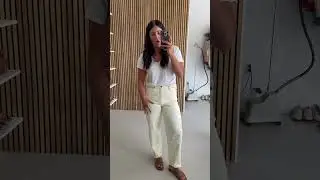 The Dalquist Slim Balloon Fit Jean in Ecru