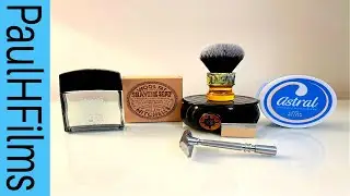 1930's GEM Micromatic SE Open Comb Razor | Mitchell's Wool Fat Soap