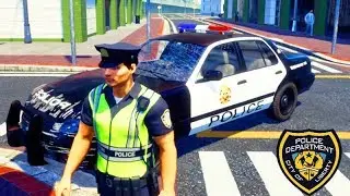 NOVO SIMULADOR DE POLÍCIA em MUNDO ABERTO!!! - Police Simulator Patrol Duty