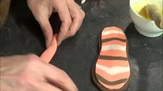 Flip flop cookie tutorial