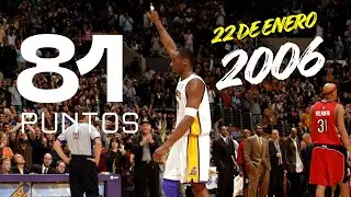 🐍🔥 20 A&Ntilde;OS DE LA NOCHE HIST&Oacute;RICA DE KOBE BRYANT 🔥🐍