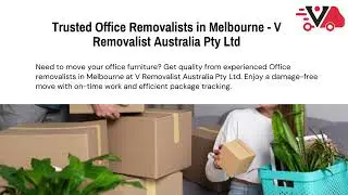 Office Furniture Removalists in Melbourne.