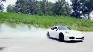 Porsche 991 Burning Rubber