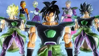 Broly DBS / Paragus / Cheelai / Lemo - Dragon Ball Xenoverse 2 Mods