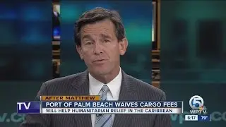 Port of Palm Beach waives cargo fees