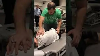 Chiropractic Side posture adjustment
