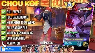UPDATED Script Skin Chou KOF - Iori Yagami No Password | Full Effect Voice Patch Terbaru