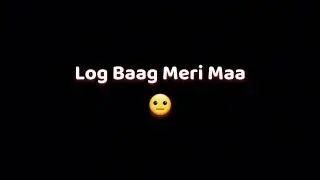 Maa _ Nj Nindaniya _ Black Screen Lyrics Whatsapp Status _ New Haryanvi Song _ @Moni08