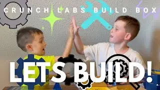 Crunch Labs Build Box Boomerang Car - Let's Build!