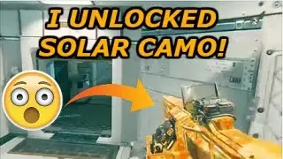 INFINITE WARFARE SOLAR CAMO!