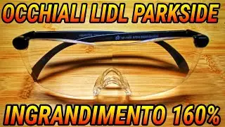 Occhiali Zoom con Ingrandimento del 160% Parkside in vendita alla LIDL a 2.99 euro