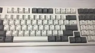 [ASMR]  Topre Keyboard Typing Sound / 키보드 소리 / 잡음X / Leopold FC980C
