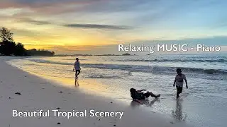 Beautiful Scenary Drone Footage with Relaxing Music | Belitung | Indonesia