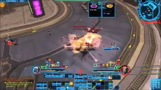 When 4v4 becomes 1v3 / Thank's for fairplay - SWTOR PvP Scrapper Scoundrel 64