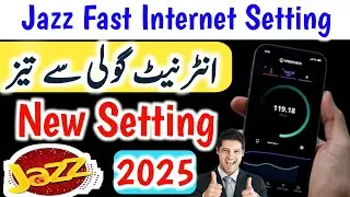 Jazz 4G internet setting | jazz internet settings | jazz net setting |