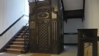 Three J. P. Diem elevators from 1899-1900 in Berlin Charlottenburg, Germany
