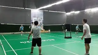 Hiền - Quế Vs Tuấn 2 - Vũ. 191225. Cầu lông giải trí, rèn luyện sức khỏe