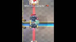 Stop it you two ahh monk #fyp #clashroyale #viral