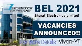 BEL Jobs 2021 - Apply Online || Telugu || #Viyan-YT ||#Shorts