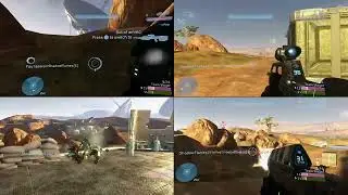 Halo 3: 4-Player Split Screen