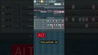 How to organise your Channel Rack on FL Studio 💎 #shorts