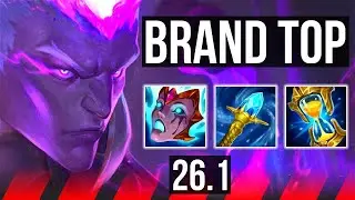 BRAND vs DARIUS (TOP) | EUW Master | 26.1
