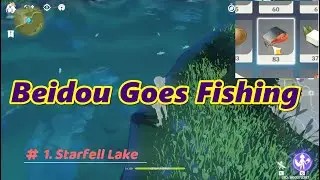 Where to catch fish  | Genshin Impact Fish gathering Locations