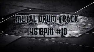 British Metalcore Drum Track 145 BPM (HQ,HD) | Preset 2.0