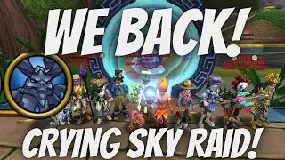 ☄️ THE SQUAD IS BACK! 12 - Player Wizard101 Azteca Crying Sky Raid Gameplay! ( WEST SIDE )