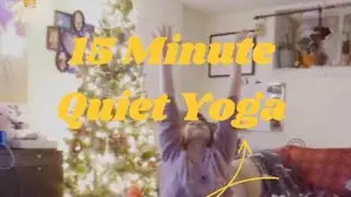 15 minutes of Yoga with little to no talking. Please enjoy this calm night-time yoga flow. 🧘🏻&zwj;♀️🙏🏻✨
