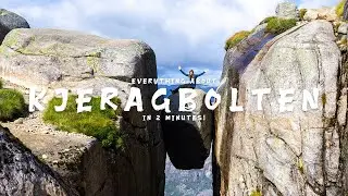 KJERAGBOLTEN Hike - Everything you need to know in 2 minutes!