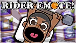 RIDER Emote! Holiday Tournament Tips & Tricks | Clash Royale 🍊