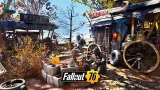 BLUE RIDGE CARAVAN MARKET &ndash; Fallout 76 Camp Build (by Drago)