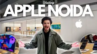 NEW APPLE STORE IN NOIDA ! 🇮🇳 what's inside in DELHI NCR
