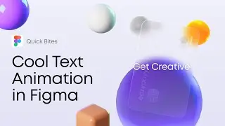 Figma Prototyping Tutorial-Text Animation under 5 mins!!! (Smart Animate)