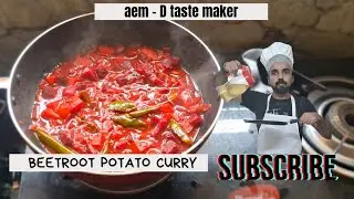 BEETROOT POTATO CURRY / RECIPE / NEW COOKING VIDEO 