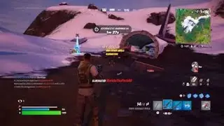 Fortnite WalkInThePark66 Fury Assault Riffle Huntrix Plane Crash*