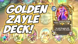 Zayle, Shadow Cloak Deck Review! ( Quest Shaman) | Hearthstone
