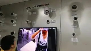 LS VISION 2MP 1080P Rotate Wifi PTZ Dome Camera  Test