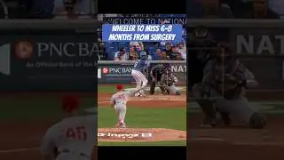 🚨Zack Wheeler OUT FOR SEASON🚨