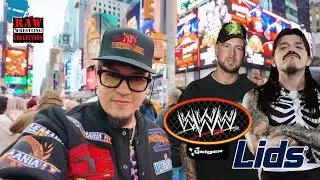 Эксклюзивная распродажа товаров WWE на фестивале LIDS NYC | Видеоблог/обзор