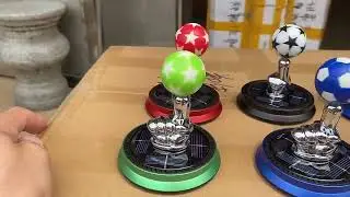 Ashtash Auto Football on Finger Design Solar Car Perfume Air Freshener Perfume..