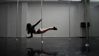 Pole Art Routine 164 - Level 6 (Ciara - Paint It, Black)