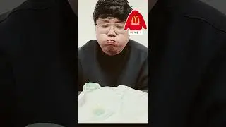 상하이 치킨 스낵랩 한입 도전먹방  Shanghai Chicken Snack Wrap's Bite Eating Show #mcdonalds #mukbang