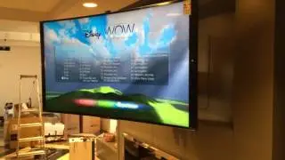 TV MOVING QA2 - Staffe TV motorizzate da parete