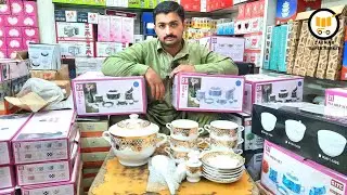 Fine Bone China Fancy Soup & Tea Set by China Gift & Crockery Store | Zainab Super Market Faisalabad